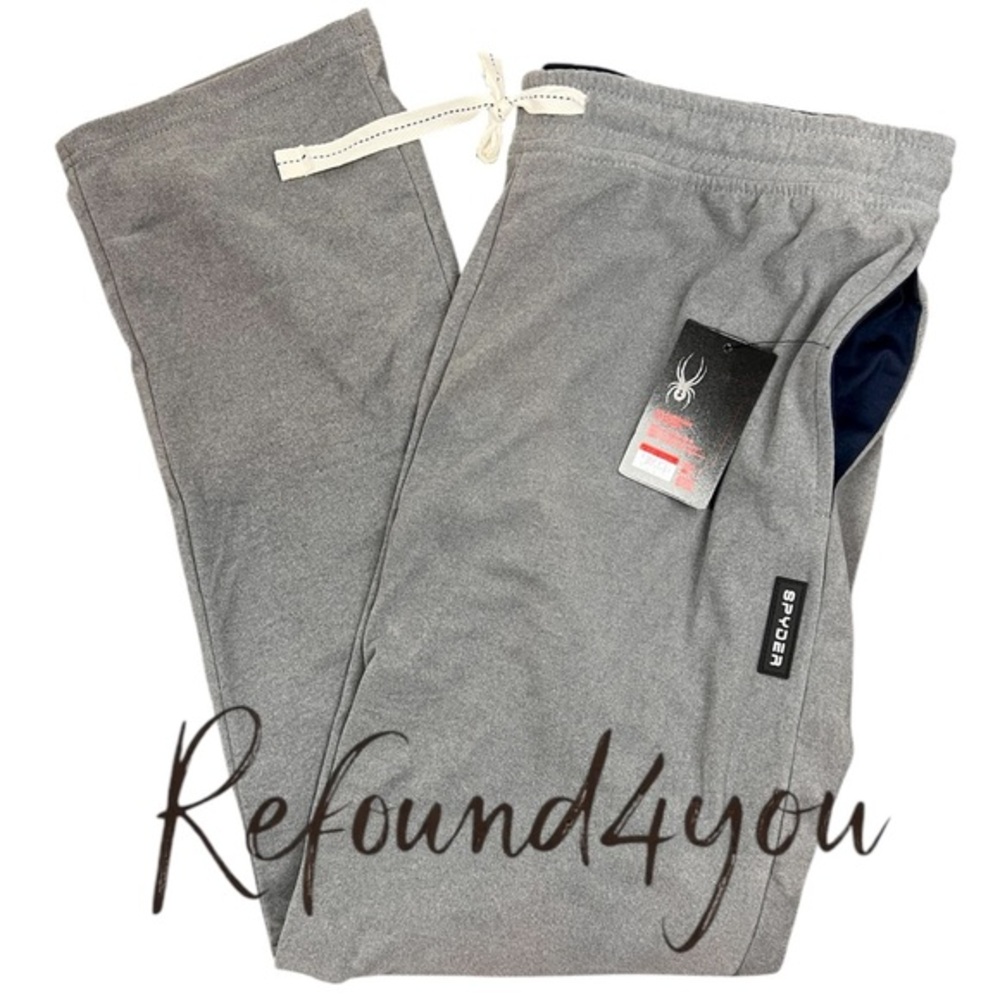 MENS - Spyder - 2/$50 - ‘Light Gray/Navy’ Lounge Pants. Soft. Me SZ: M,L,XL. NWT